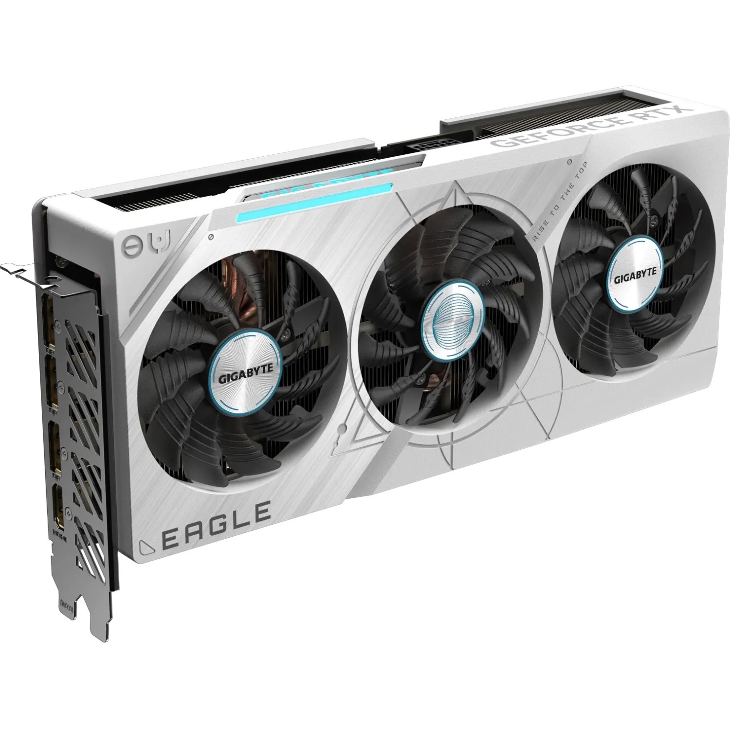 Bild von GeForce RTX 4070 SUPER Eagle OC Ice 12G, 12GB GDDR6X, HDMI, 3x DP (GV-N407SEAGLEOC ICE-12GD)