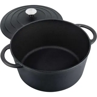 Vilde Cast Line Gusseisentopf 26 cm mit Deckel 199075 - Schwarz