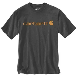 CARHARTT Core LOGO T-Shirt - Dunkelgrau (Crh) - XL