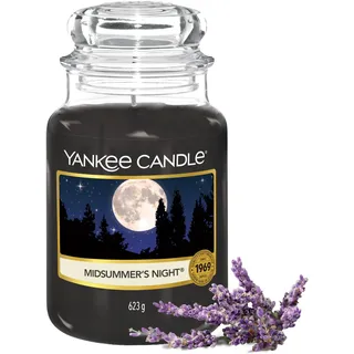Yankee Candle Midsummers's Night Duftkerze 150 h schwarz