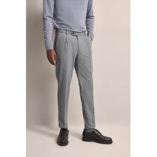 Bugatti Bundfaltenhose, mit Modern-Flanell-Soft-Touch, grau