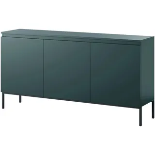 Selsey Bemmi 150 x 77 x 35 cm Dunkelgrün / Schwarz