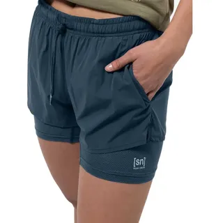 super.natural Double Layer Shorts blueberry (W01) XL