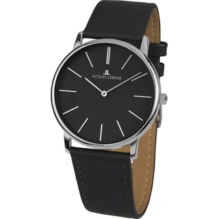 Jacques Lemans - Armbanduhr - Damen - Serie 200 Classic 1-2004A - Schwarz