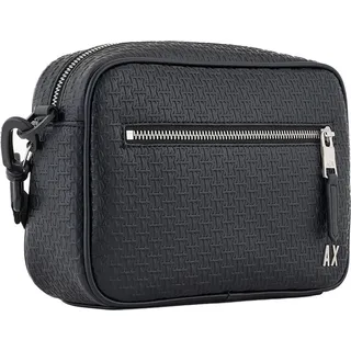 A|X Armani Exchange Armani Exchange Xm000158_af11928 Umhängetasche mit monogrammiertem Logo in Schwarz (OSFA), Lässig, Polyester