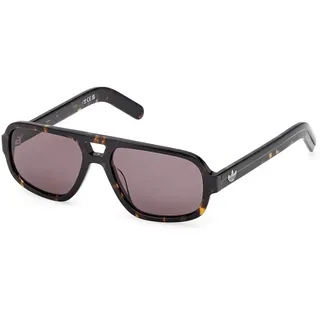 adidas Originals Or0134 52E dark havana 55/16/145 Herren Sonnenbrillen - Kastanienbraun