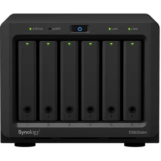 Synology DS620slim Leergehäuse Schwarz