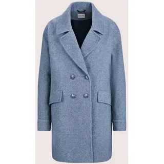 MADELEINE Kurzjacke "Jacke Caban-Jacke", rauchblau, wollweiß