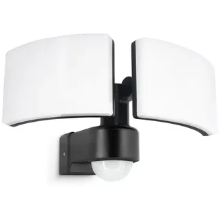 SSC-LUXon Außenleuchte Aluminium, Kunststoff 40 W inkl. Bewegungsmelder schwarz
