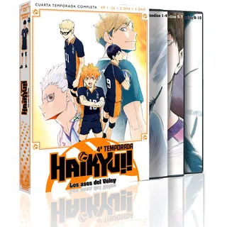 Haikyu Temporada 4 Episodios 1-25 + 5 - DVD