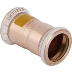 Geberit, Rohrverbindungstechnik, Muff Mapress Kupfer Gas 18mm (34602) (Pressverbindung)