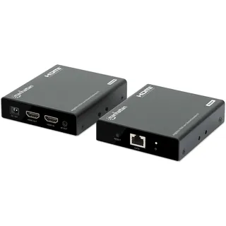 Manhattan 4K@60Hz HDMI over Ethernet Extender Set bis zu 70m,