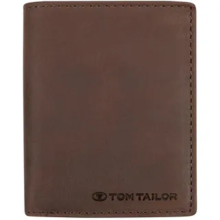 Tom Tailor Ron Geldbörse Hochformat RFID Leder Herren braun