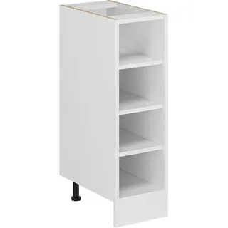 Vicco Küchenregal R-Line, 25 cm ohne Arbeitsplatte, Weiß - Weiß