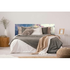 Kopfteil für Bett, Mandelblüte, Verschiedene Größen 115 x 60 cm, einfache Anbringung, Zimmerdekoration, Landschaftsmotive, Natur, Urbes, Elegantes Design