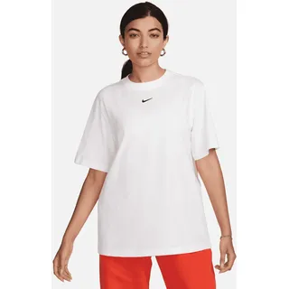 Nike Damen T-Shirt Sportswear Essential FD4149-100 M - White/Black - M