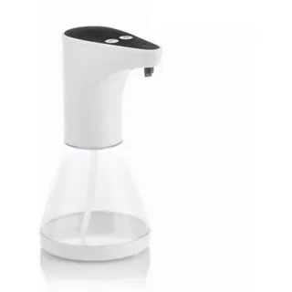 InnovaGoods - Automatischer Seifenspender mit Sensor, Modernes Design, 5 Intensitätsstufen, LED-Betriebsanzeige, Weiß, Einheitsgröße, Kunststoff