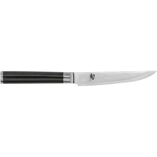 KAI Shun Classic japanisches Steakmesser 12 cm Klingenlänge - Damastmesser 32 Lagen VG MAX Kern - 61 (±1) HRC - Pakkaholzgriff - Made in Japan - Grillmesser Fleischmesser Tafelmesser geschmiedet