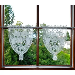 Stickereien Plauen »Margerite« 1, beige