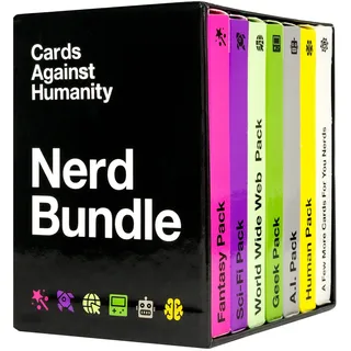 Cards Against Humanity Nerd Bundle for Cards Against Humanity • 6 Themed Packs for Nerds & Geeks