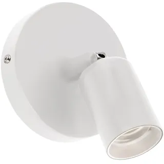 M2 OUTLET UNO E27 1-flammig Deckenstrahler weiß Stahl
