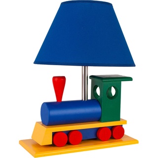 Xxxl Kindertischleuchte , Multicolor , Holz , 32x27x14 cm , Lampen & Leuchten, Innenbeleuchtung, Kinderzimmerlampen