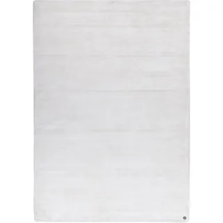 Tom Tailor Shine uni Kurzflorteppich 65 x 135 cm weiß