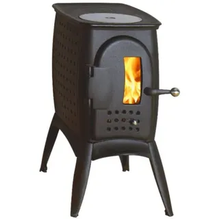 AUSTROFLAMM Kaminofen G1 | mit Konvektionsmantel und Kochplatte | 6 kW