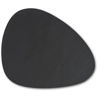 Zeller Present Platzset Kunstleder, abwischbar, schwarz