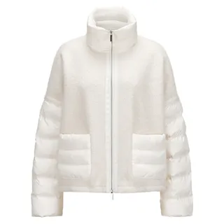 Milestone MSMomo Damen Jacke - Wollweiss – Größe 38 - Weiß
