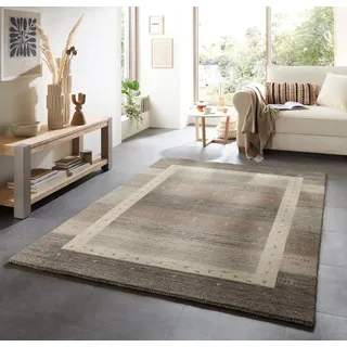 THEKO Memu ZO-7406-24 Wollteppich 200 x 300 cm Grau