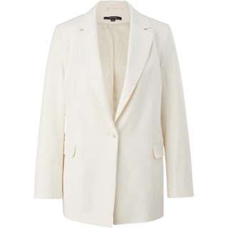 comma Damen 60.2.61.15.152.2132859 Blazer, 0700 creme, 44