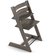 Tripp Trapp Stuhl von Stokke, Hazy Grey – Verstellbarer, anpassbarer Stuhl für Kleinkinder, Kinder & Erwachsene – Praktisch, bequem & ergonomisch – Klassisches Design