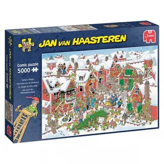 JUMBO Spiele Jan van Haasteren Santa's Village 5000 Teile)