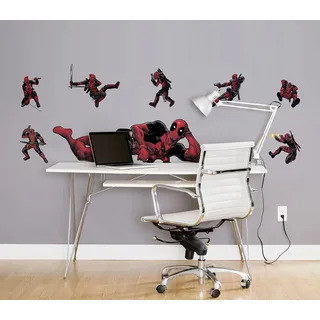 KOMAR Dekosticker Deadpool Posing 100 x 70 cm