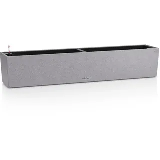 LECHUZA Balconera Stone 100 99 x 19 x 19 cm Steingrau