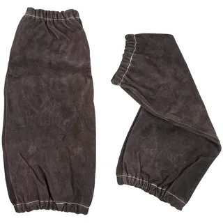 KS Tools Lederärmel, dunkelbraun, 2er Pack