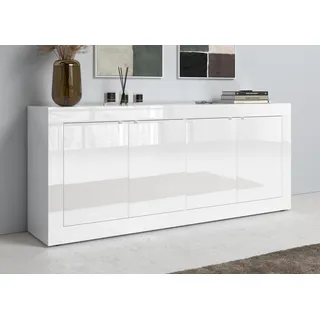 Home Affaire Basic 207 x 86 x 43 cm Weiß