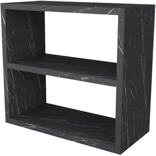 [en.casa] Küchenregal 40 x 43,5 x 20 cm Schwarz