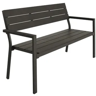 Tectake Line 128 x 59 x 88 cm Dunkelgrau