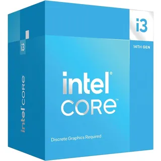 Intel i3-14100F (LGA 1700, 3.50 GHz, 4 -Core), Prozessor