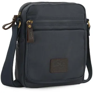 Lois - Umhängetasche Kleine Umhängetasche Herren Männer Tasche für Alltag Reisen Arbeit Freizeit Schultertasche Crossbody Bag Herren Stilvoll Praktisch Langlebig und Leicht., Marine Blau