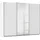 Schwebetürenschrank KULMBACH 271 x 210 x 62 cm Weiß