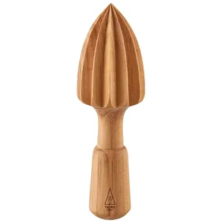 Alessi UT108 Zitronenpresse aus Kischbaumholz, Holz, braun, 7 x 15.5 x 54 cm