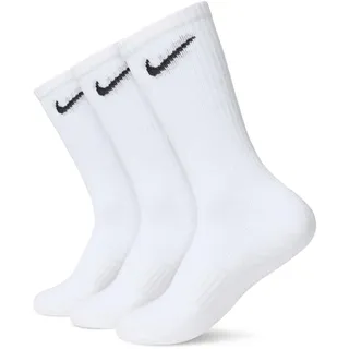 Nike Everyday Cushioned Crew-Trainingssocken White/Black 46-50