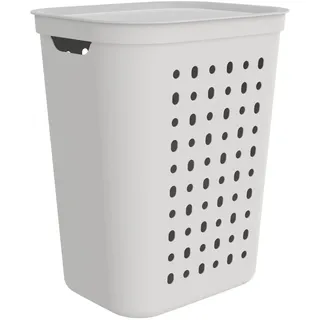 Rotho Wäschesammler Jona 55 l Weiß