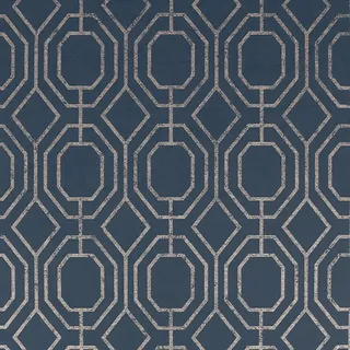 Superfresco Easy Vliestapete SUPERFRESCO EASY "Superfresco Easy - Vliestapete Luxus Geo Navy 10mx52cm", blau, B:0,52m L:10,05m, Vlies, Tapeten, Superfresco Easy - Vliestapete Luxus Geo Navy 10mx52cm