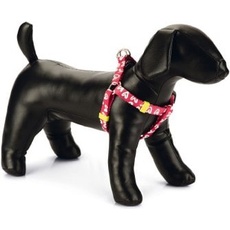 Beeztees BZ NYL GESCHIRR HERZ PINK 46-7 (Hund, Allgemein), Halsband + Leine