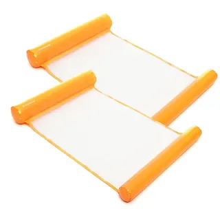InnovaGoods® Wasser Hängematte X2, aufblasbare Pool-Matratze, 4 in 1 Mehrzweck-Schwimmer, leicht zu nehmen überall Strand Spielzeug, X2 Matratze ideal für Sommer Strand und Pool.
