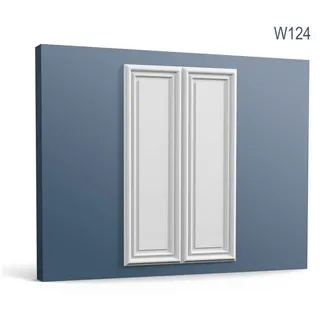 Orac Wandpaneel W124 Weiß 2 St. 80 x 50 x 2,2 cm